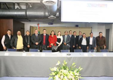 Firma de convenio de colaboración con municipios de la región